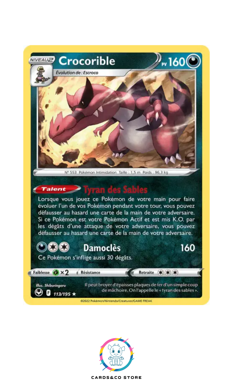 EB12 - Crocorible Holo 113/195