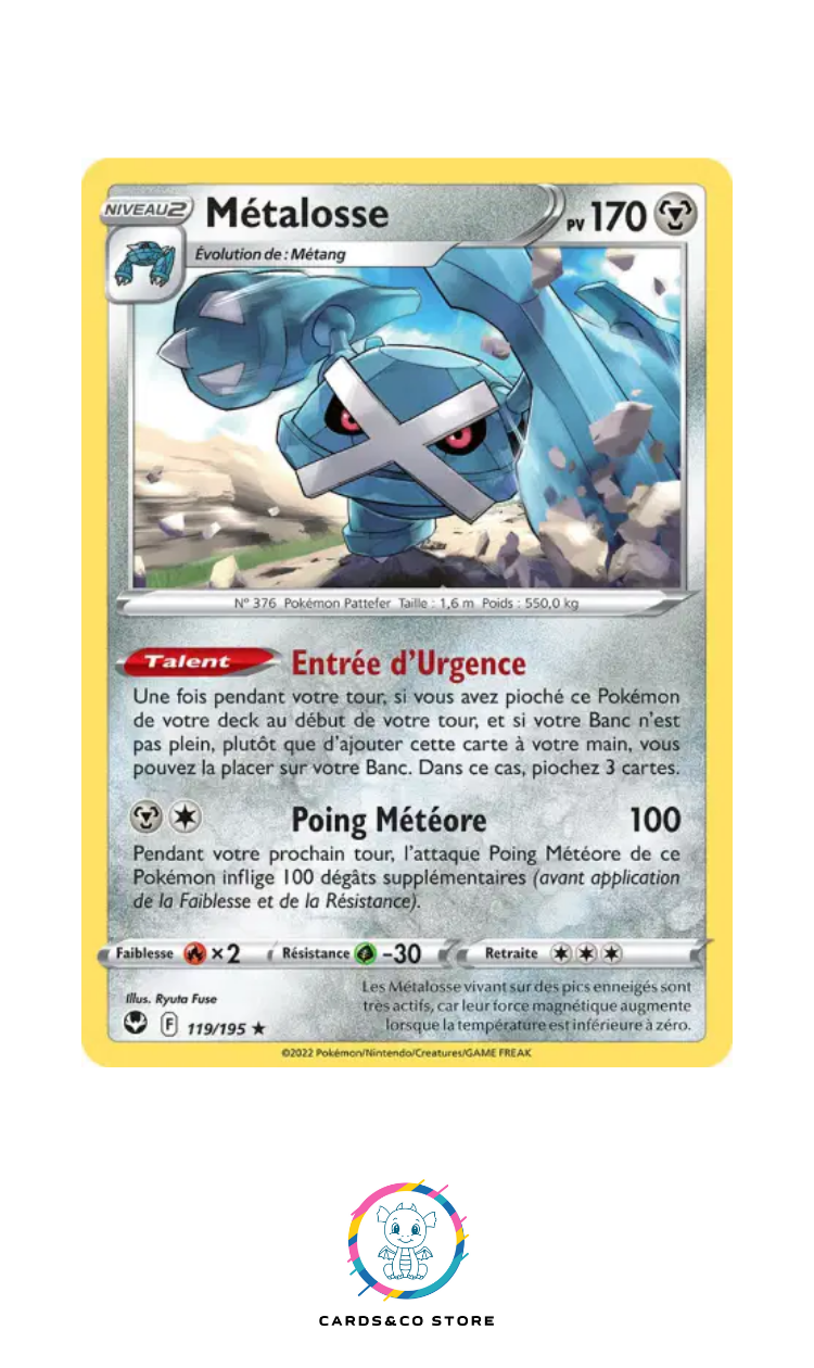 EB12 - Métalosse Holo 119/195