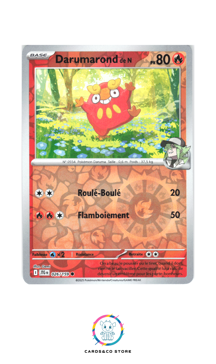 Darumarond de N Reverse #026/159