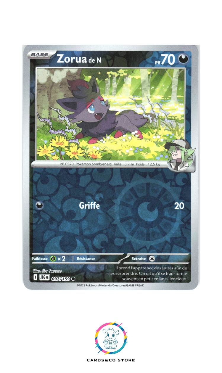 Zorua de N Reverse #097/159