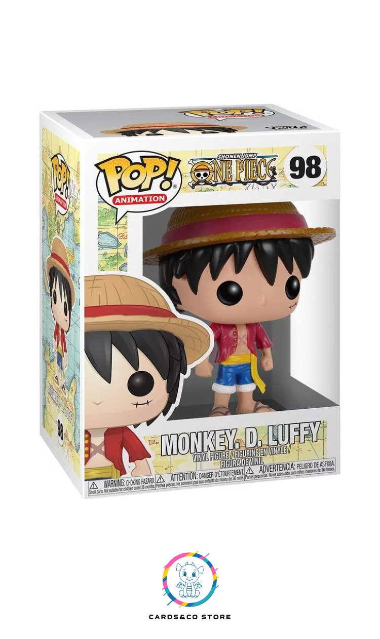 Figurine Funko Pop! n°98 - Animation - One Piece - Monkey D. Luffy