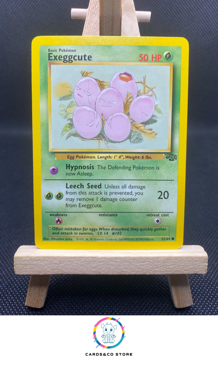 1999 - Jungle (EN) - 52/64 - Exeggcute - EXC - US Cards&co Store 1999 - Jungle (EN) - 52/64 - Exeggcute - EXC - US Cards&co Store