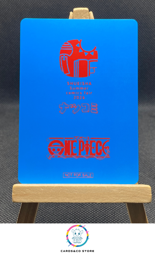 One piece - Luffy Pastèque - Natsucomi 2026 Meta Foil Card - JPN - dos