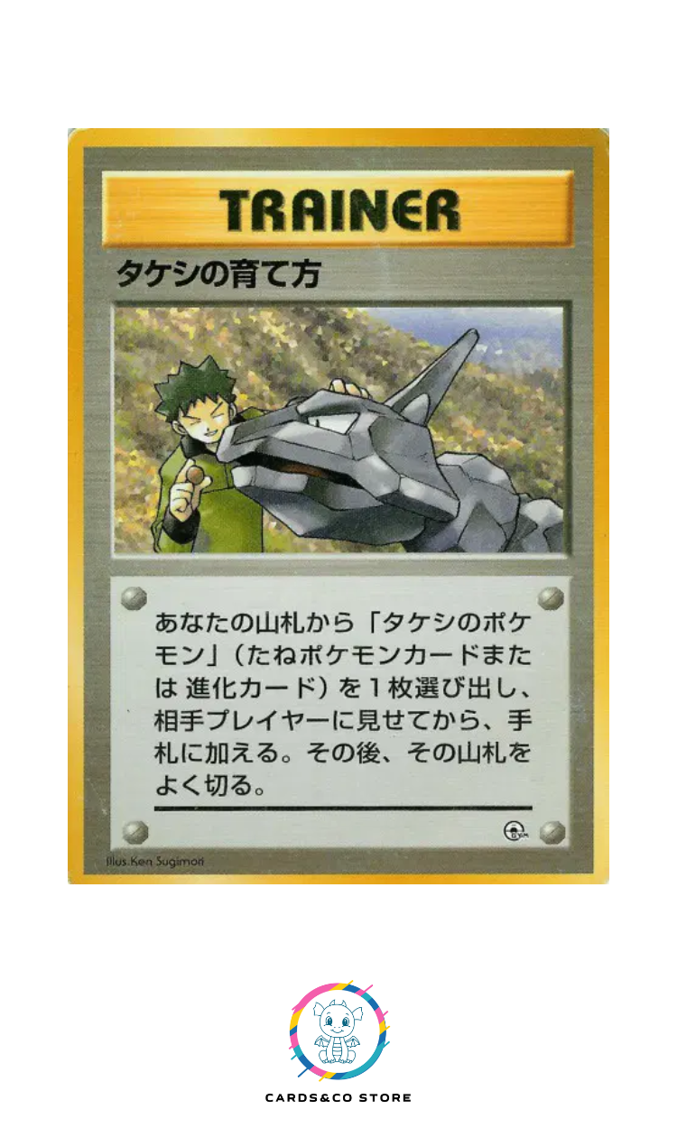 Nivi City Gym - Trainer - Brock's Training Method - JPN