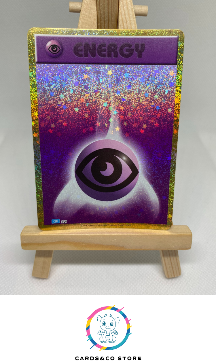 holographic psychic energy card 2023 - CLK - Psychic Energy