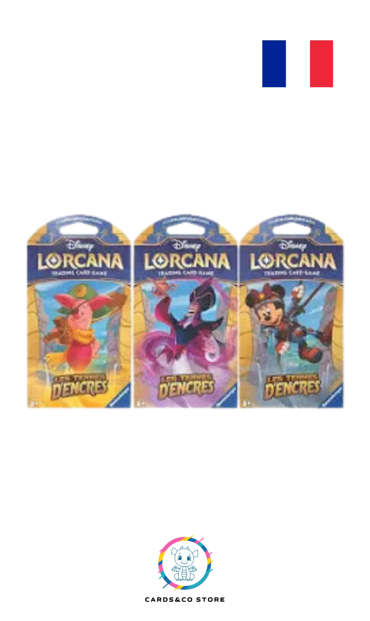 Artset 3 Boosters sous Blisters Les terres d'Encres - Chapitre 3