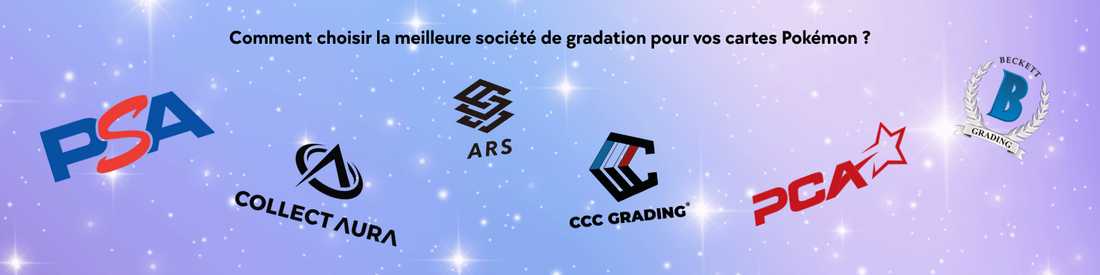 Comment choisir la meilleure société de gradation pour vos cartes Pokémon ?