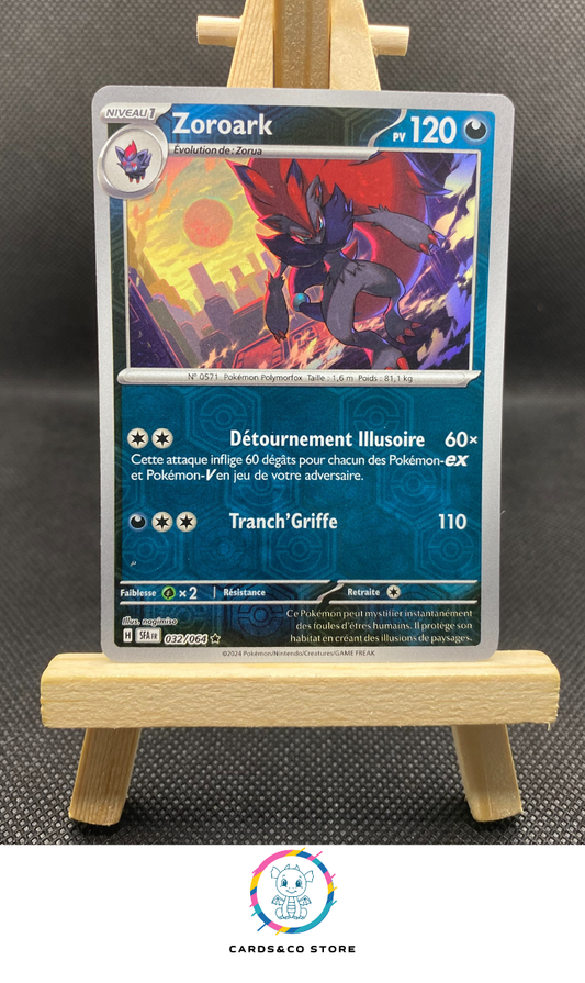 2024 - EV6.5 Fable Nébuleuse SFA FR - 032/064 - Zoroark Reverse - FR