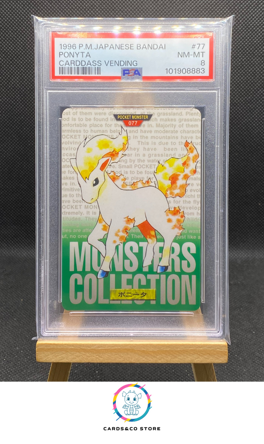 Ponyta - Green Carddass Monsters Collection - No.077