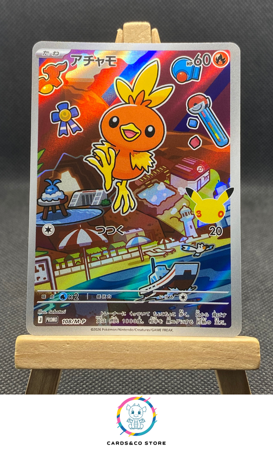M-P Promo 30th Celebration - 108/M-P - Torchic - JPN