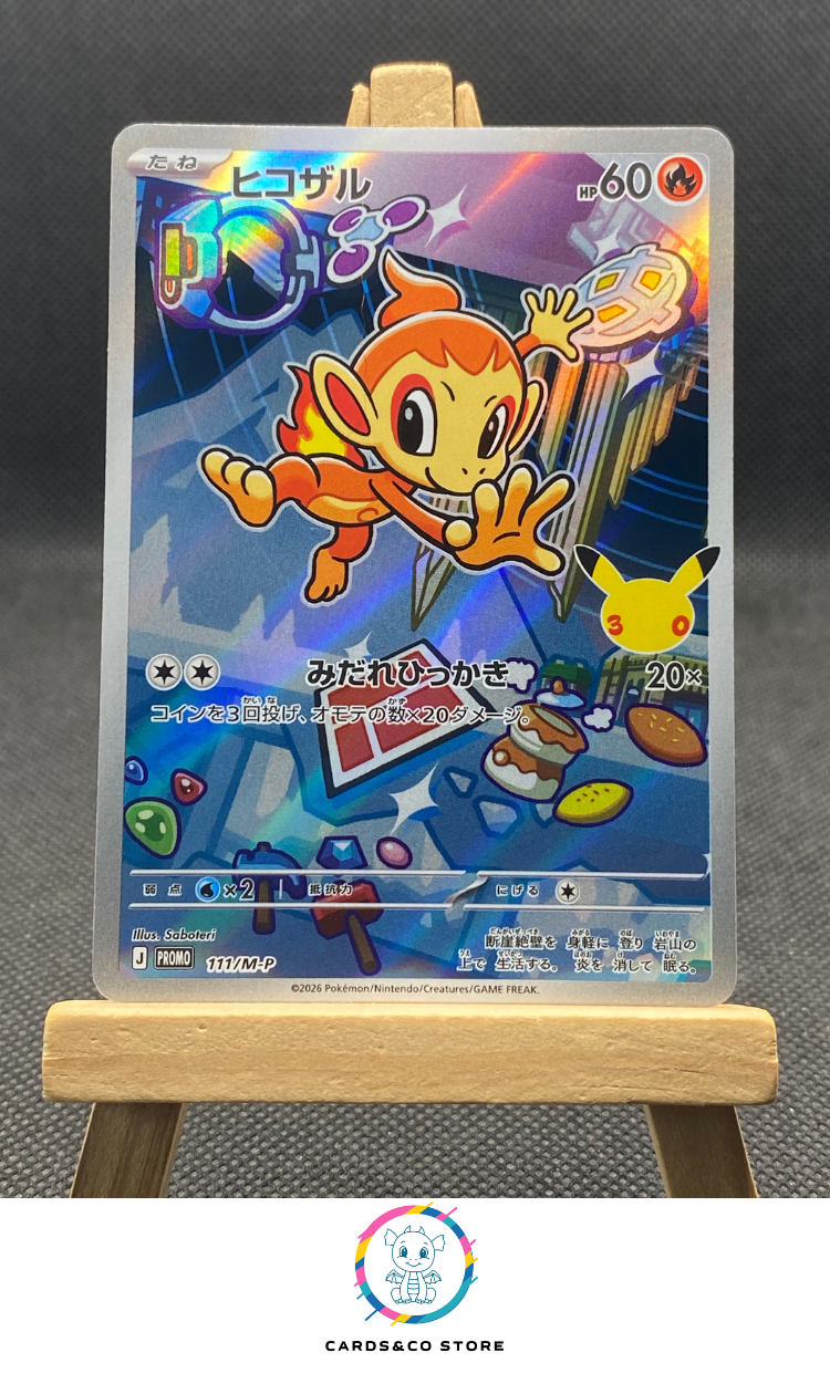 M-P Promo 30th Celebration - 111/M-P - Chimchar - JPN