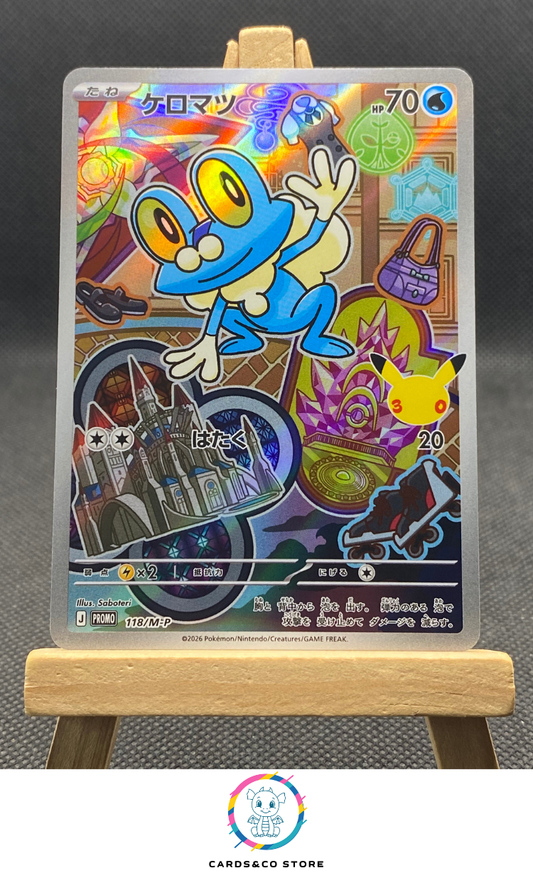M-P Promo 30th Celebration - 118/M-P - Froakie - JPN