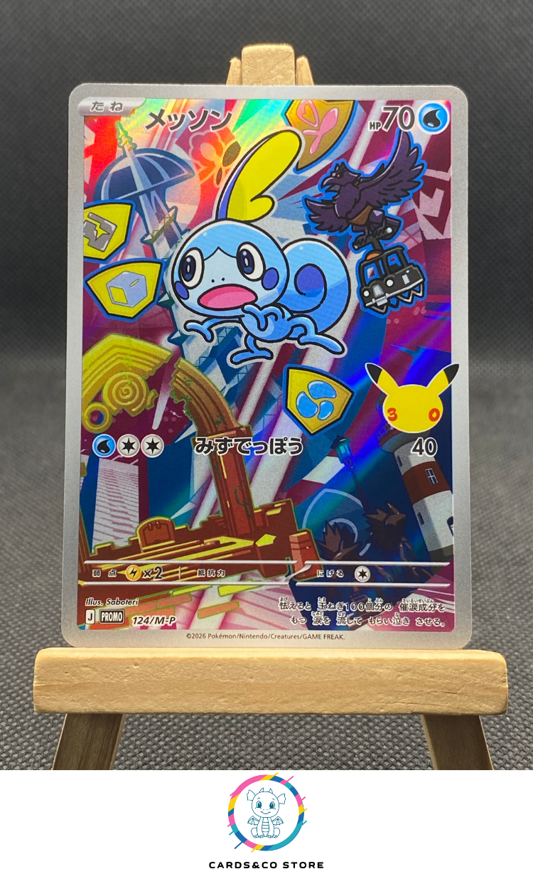 M-P Promo 30th Celebration - 124/M-P - Sobble - JPN