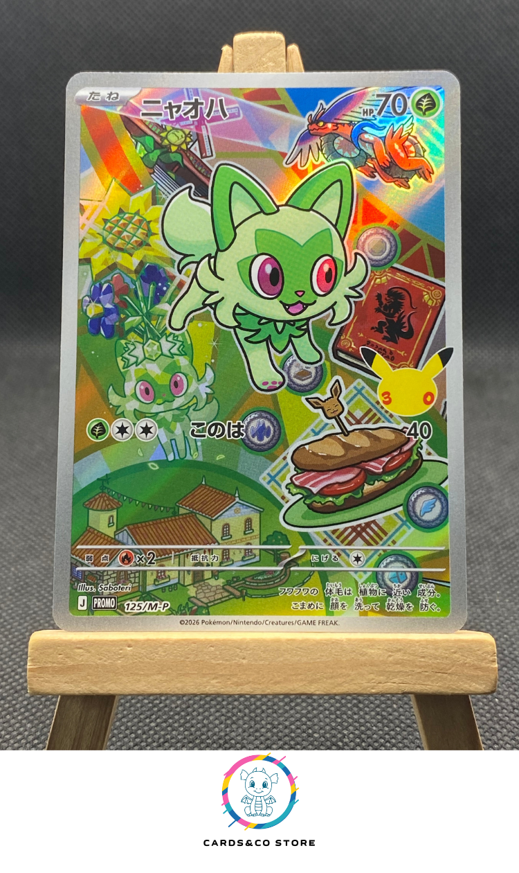 M-P Promo 30th Celebration - 125/M-P - Sprigatito - JPN