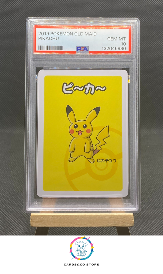 2019 - Old Maid Babanuki - Pikachu - JPN - PSA 10