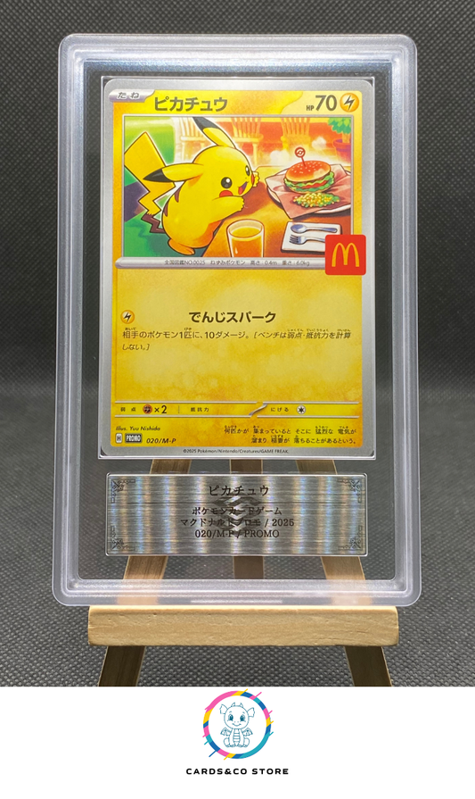 Promo McDonald's - Pikachu 020/M-P - JPN - ARS 9