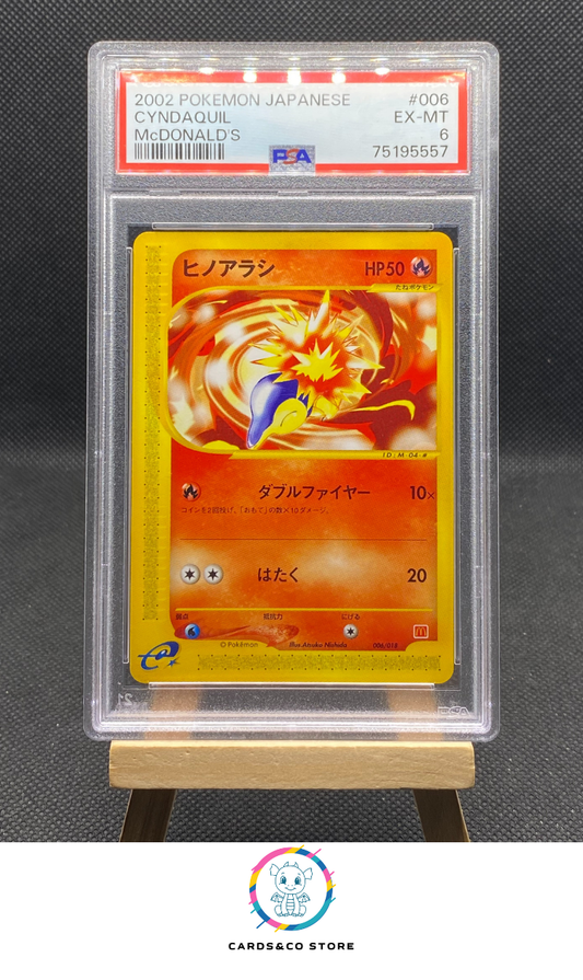 Promo McDonald's - Cyndaquil 006/018 - JPN - PSA 6