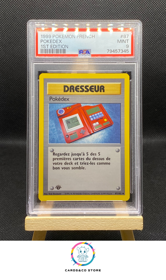 1999 - Set de Base Edition 1 - Pokedex 87/102 - FR - PSA 9