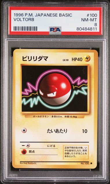 Expansion pack Voltorb PSA 8