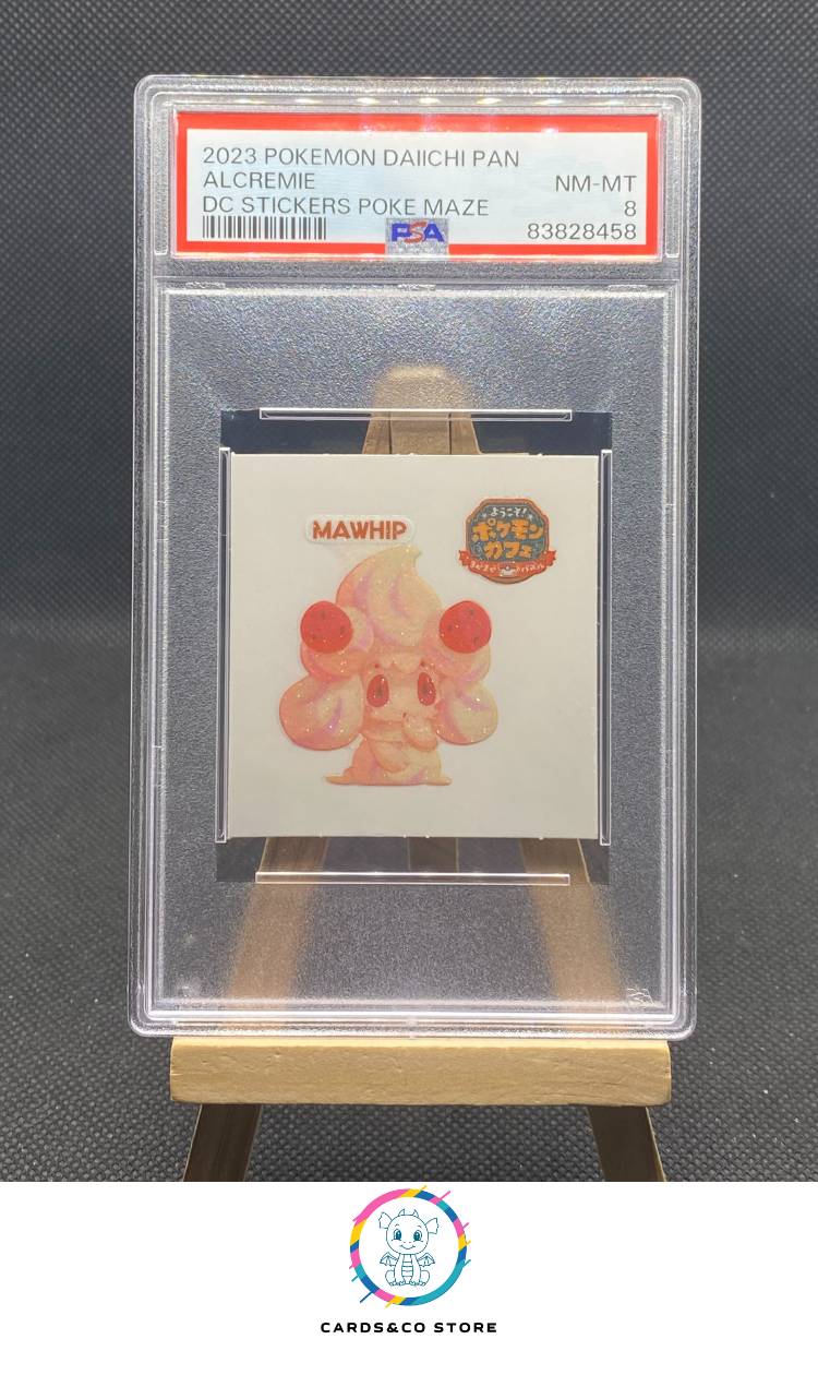Daiichi Pan DC Stickers Poke Maze - Alcremie - JPN - PSA 8