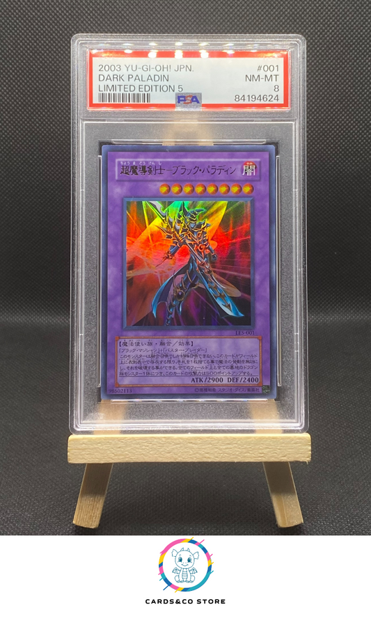 2003 - Yu-Gi-Oh! - Limited Edition 5 - Dark Paladin #001 - JPN - PSA 8