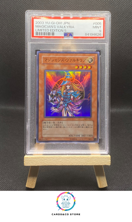 2003 - Yu-Gi-Oh! - Limited Edition 5 - Magician's Valkyria #005 - JPN - PSA 9