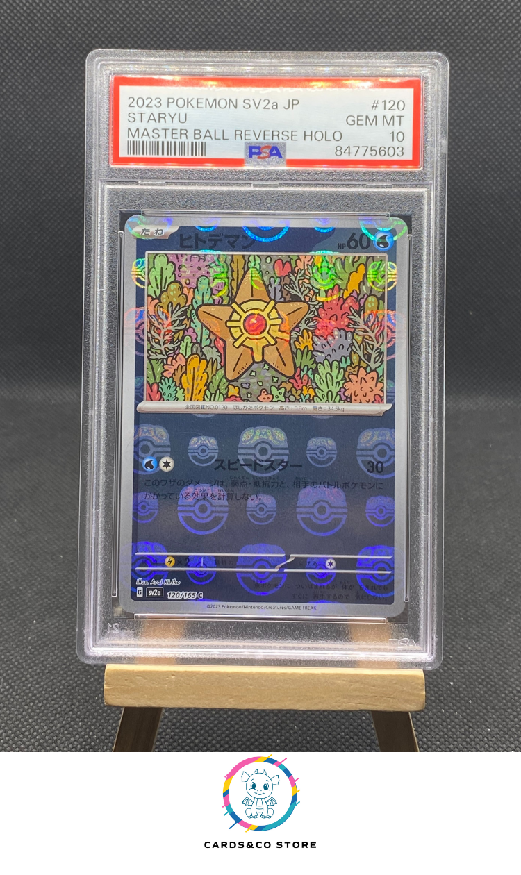 151 sv2a - Staryu Master Ball 120/165 - JPN - PSA 10
