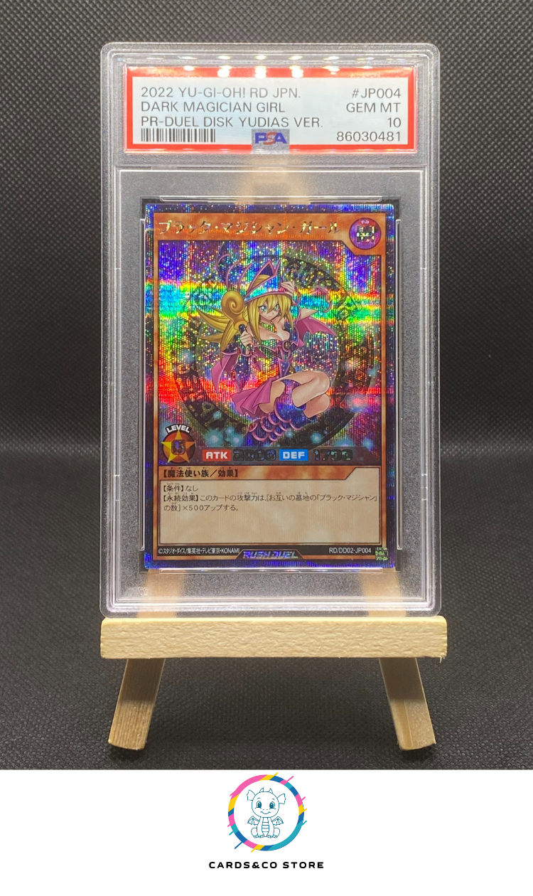 2022 - Yu-Gi-Oh! - PR-Duel Disk Yudias Ver. - Dark Magician Girl #JP004 - JPN - PSA 10