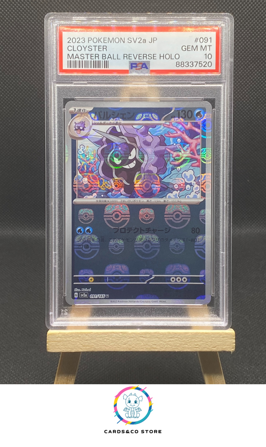 Cloyster Master Ball - JPN - PSA 10