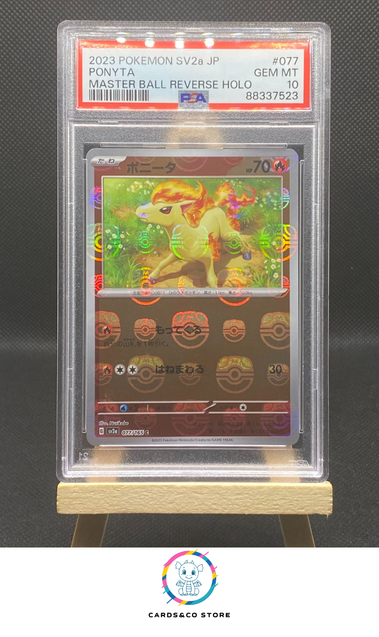 Ponyta Master Ball - JPN - PSA 10