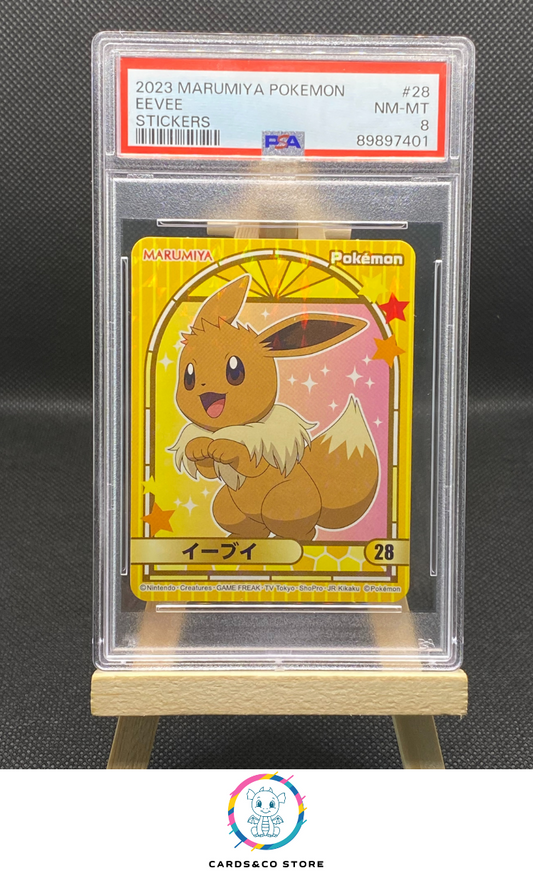 Marumiya Pokemon Stickers - Eevee #28