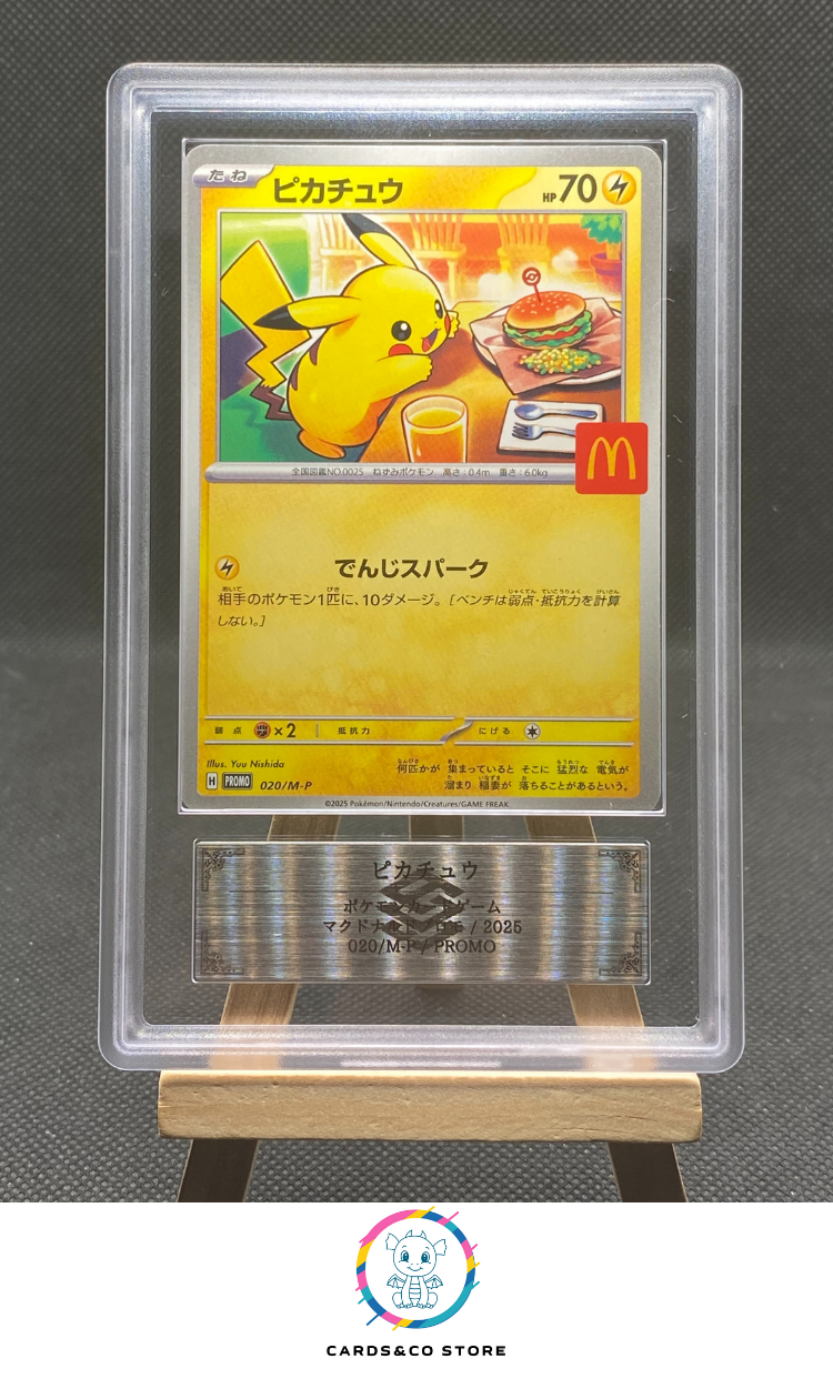 Promo McDonald's - Pikachu 020/M-P - JPN - ARS 10+