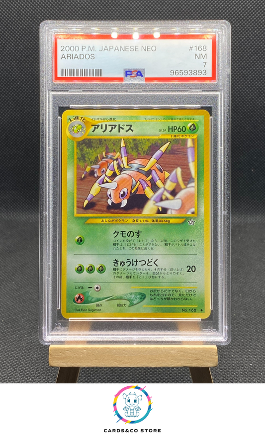 Neo Gold, Silver, to a New World - Ariados No.168 - JPN - PSA 7