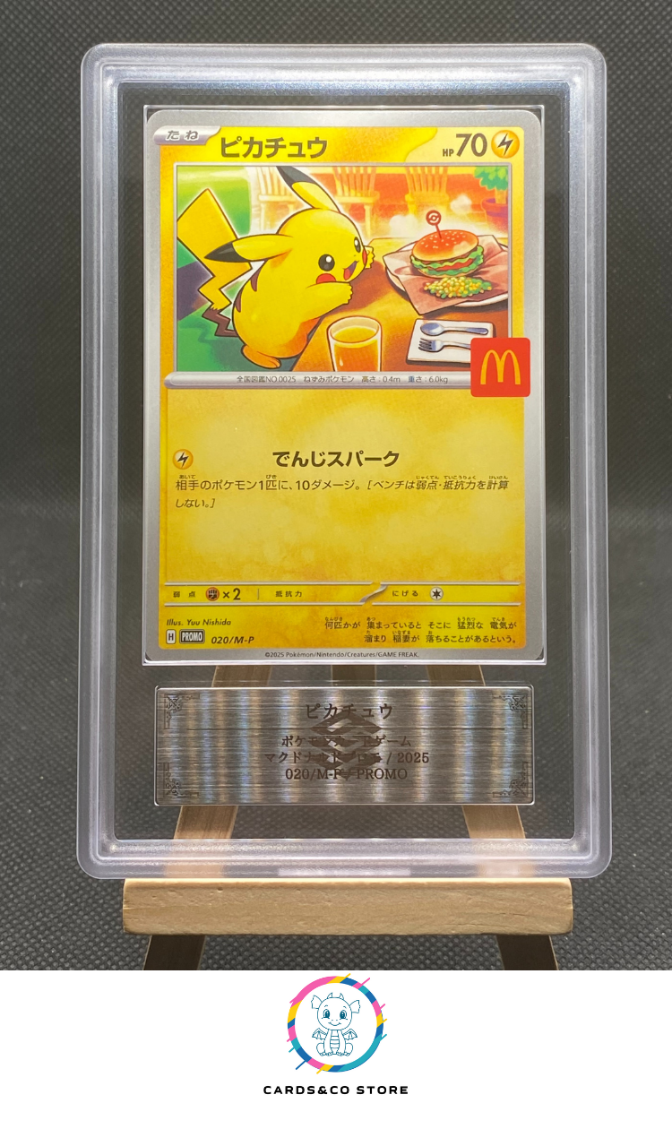 Promo McDonald's - Pikachu 020/M-P - JPN - ARS 10