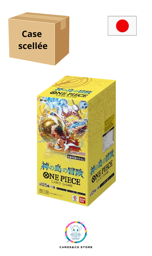 One Piece - Case scellée de 12 Displays OP15 - Adventure on the Island of the Gods - JPN
