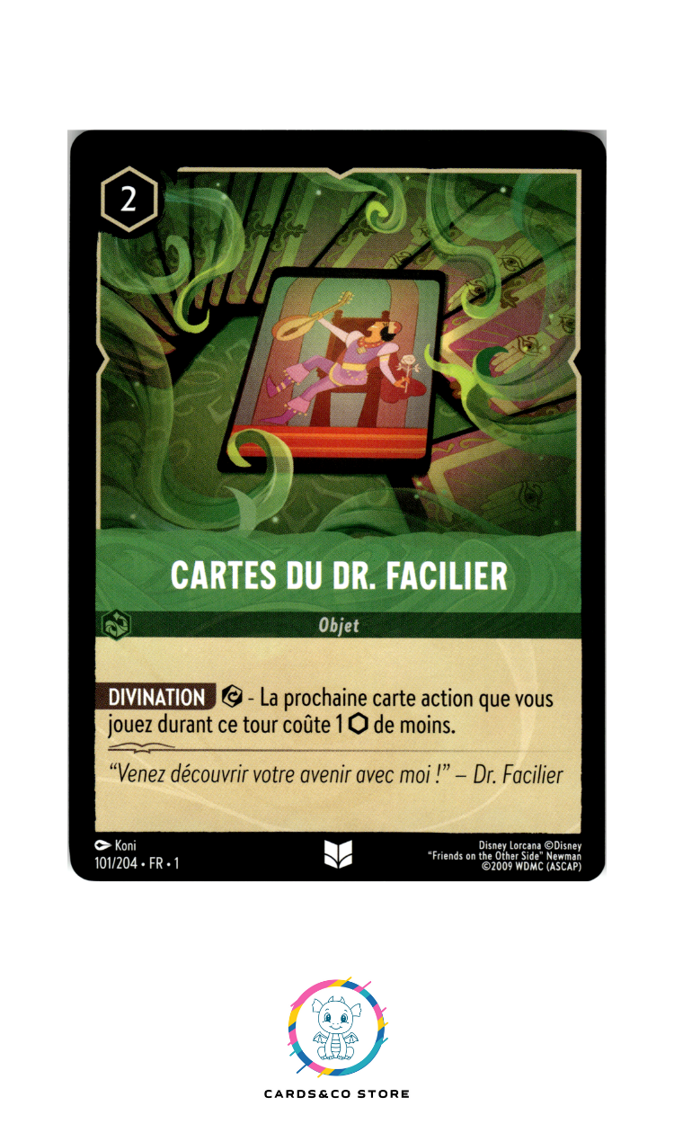 Cartes du Dr. Facilier - 101/204 - Peu commune