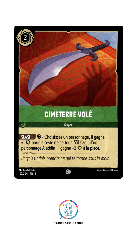 Cimeterre volé - 102/204 - Commune