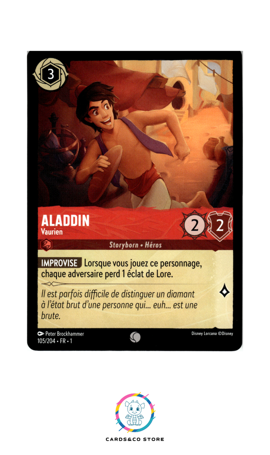 Aladdin, Vaurien - 105/204 - Commune