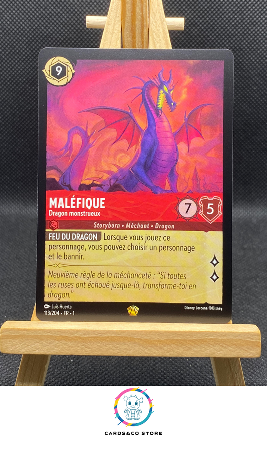 Maléfique, Dragon monstrueux - 113/204 - Légendaire