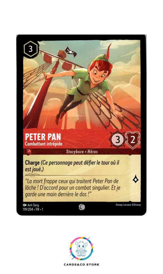 Peter Pan, Combattant intrépide - 119/204 - Commune