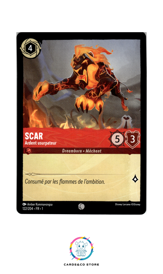 Scar, Ardent usurpateur - 122/204 - Commune