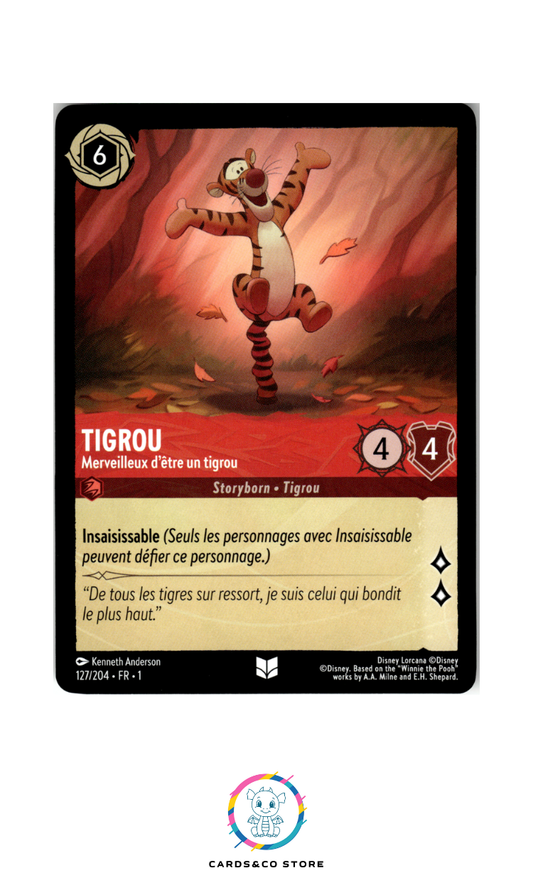 Tigrou, Merveilleux d'être un tigrou - 127/204 - Peu commune