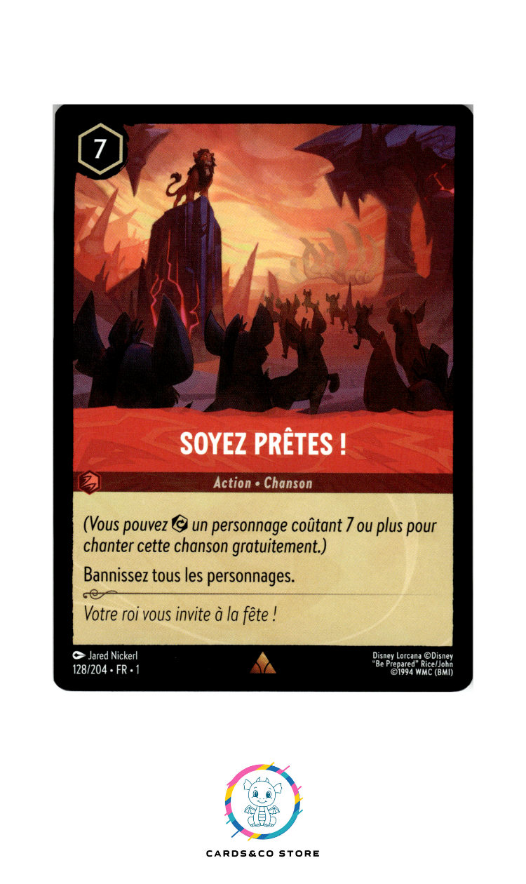 Soyez Prêtes ! - 128/204 - Rare