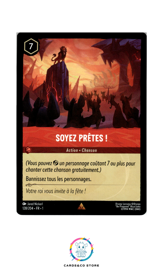 Soyez Prêtes ! - 128/204 - Rare