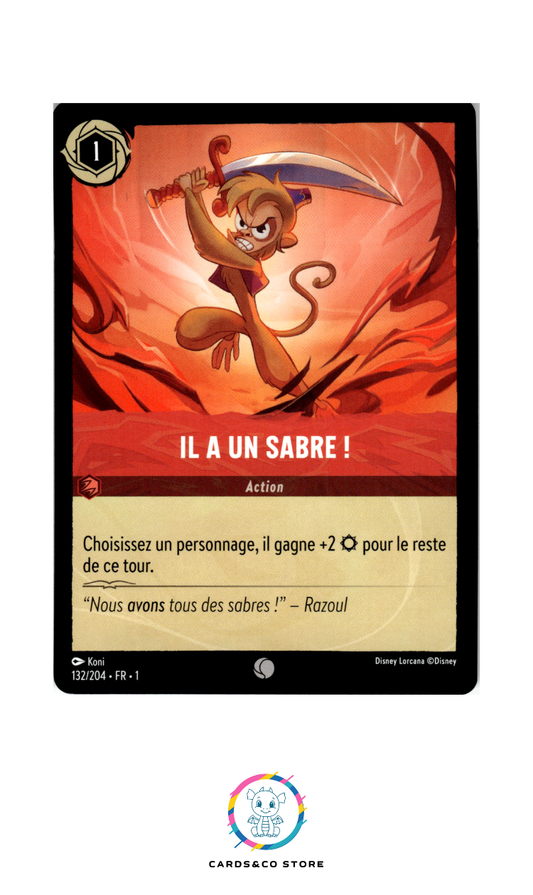 Il a un sabre ! - 132/204 - Commune