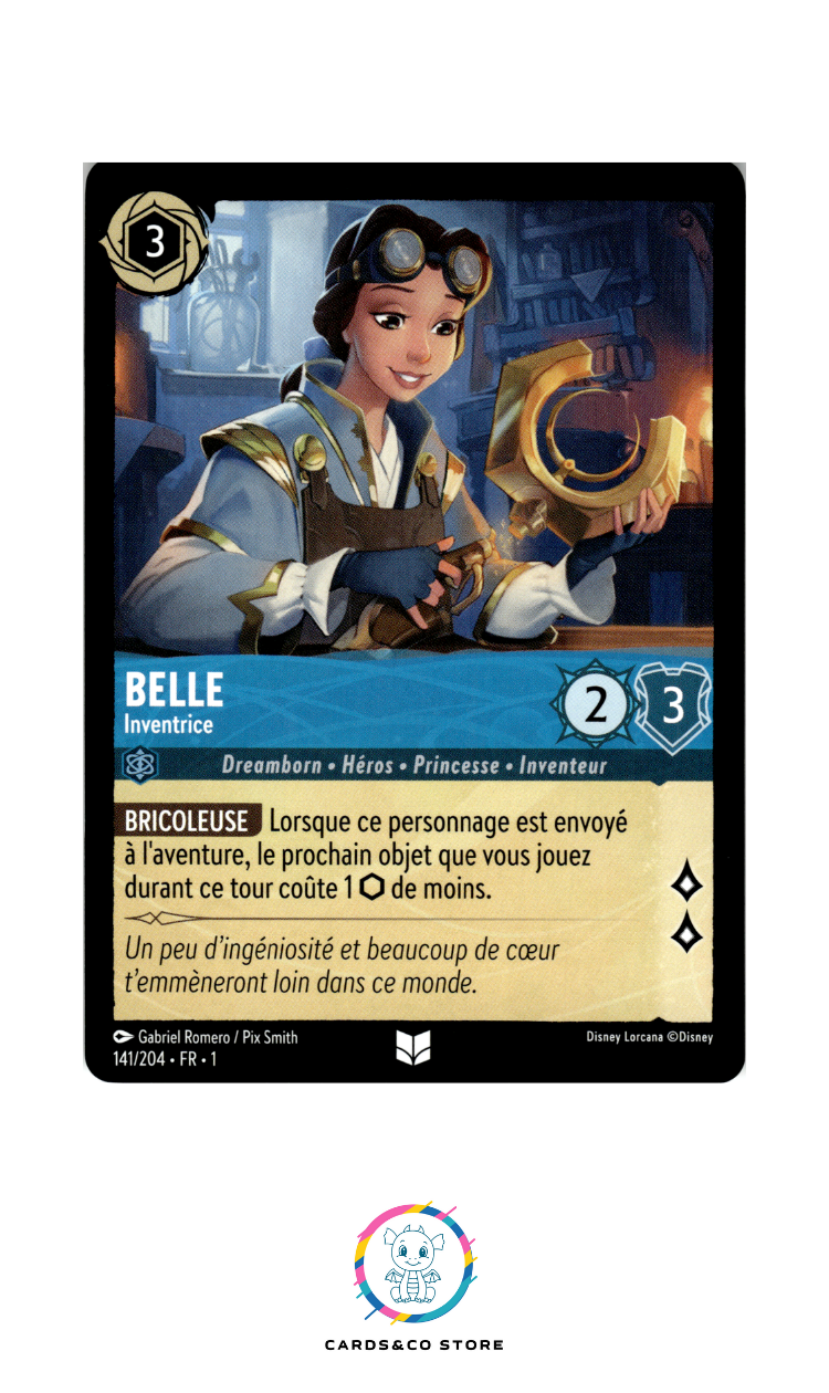 Belle, Inventrice - 141/204 - Peu commune