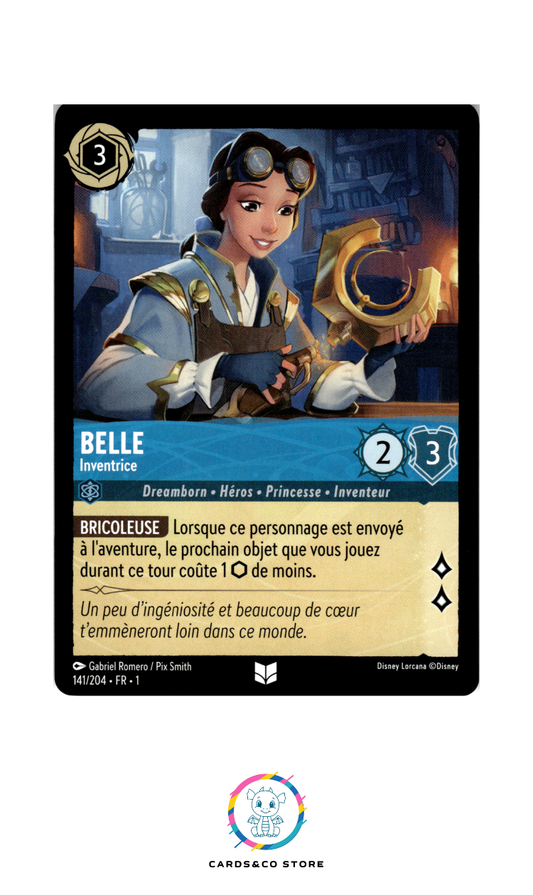 Belle, Inventrice - 141/204 - Peu commune