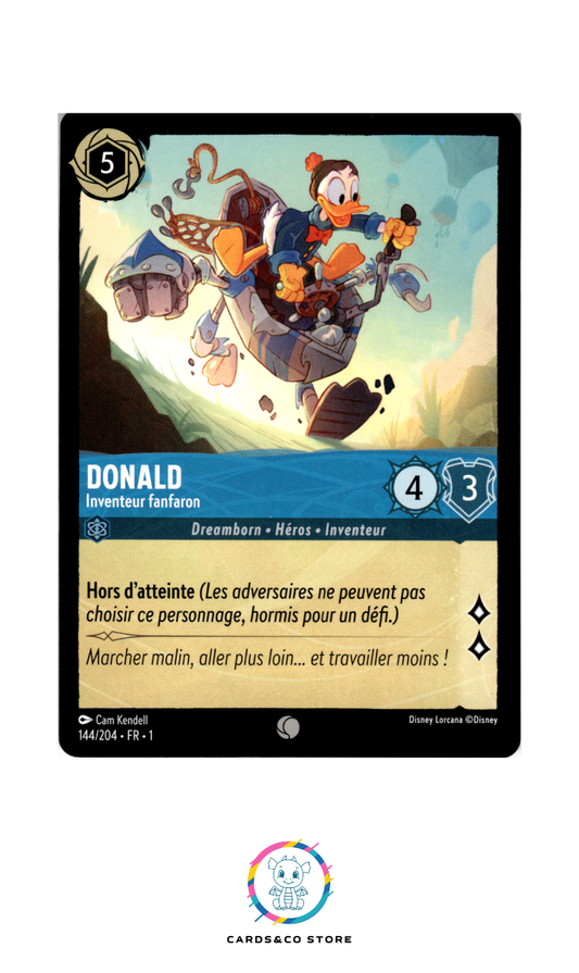 Donald, Inventeur Fanfaron - 144/204 - Commune