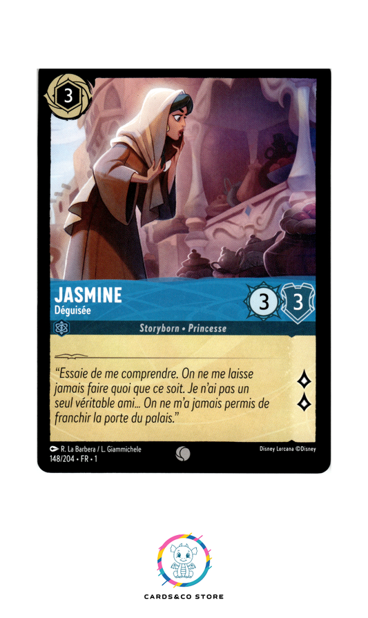 Jasmine, Déguisée - 148/204 - Commune