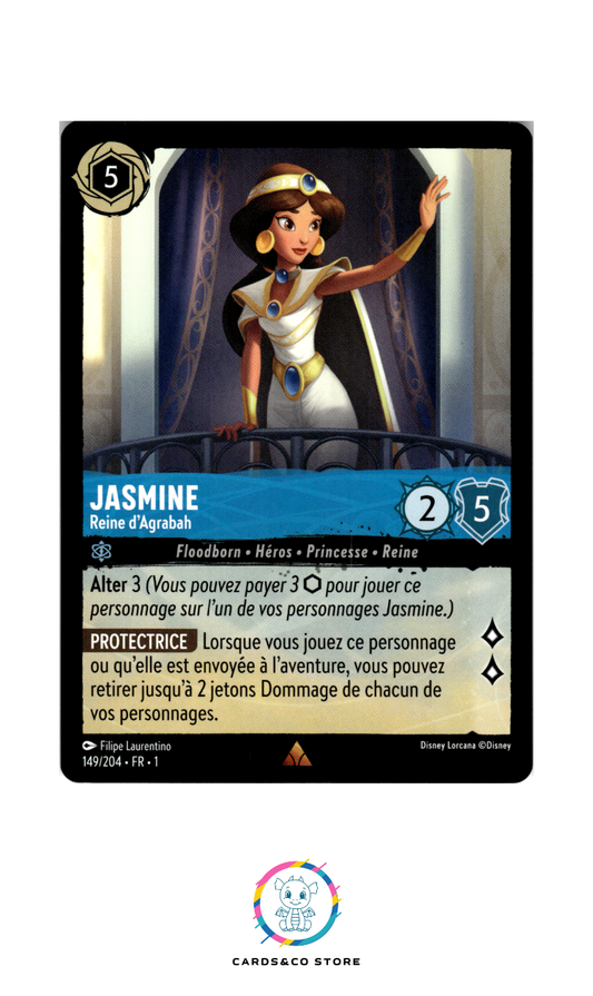 Jasmine, Reine d'Agrabah - 149/204 - Rare